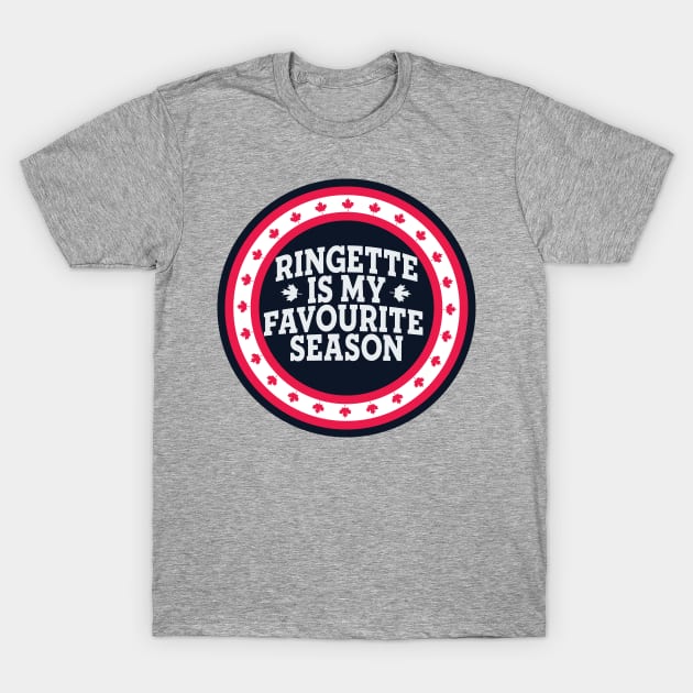 Ringette is my favourite season T-Shirt by DacDibac